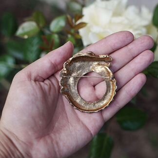 Брошь зебра Richelieu, США, 1983 год