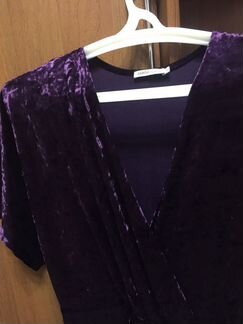 Платье вечернее бархатное 52