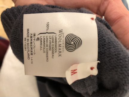 Pringle шерстяной свитер (100 овечья шерсть)