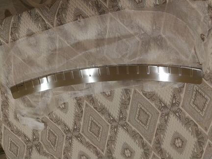 Накладка Alu-Frost на задний бампер VW Golf Plus