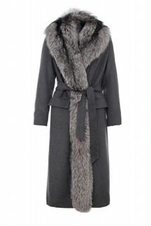 Новое пальто из шерсти и кашемира Leticia M Италия