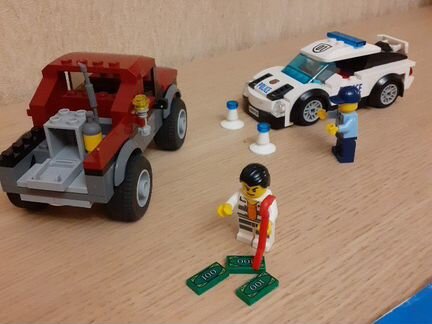 Lego City 60128 полицейская погоня, лего сити