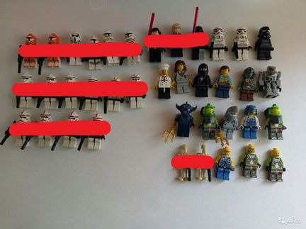 Минифигурки lego