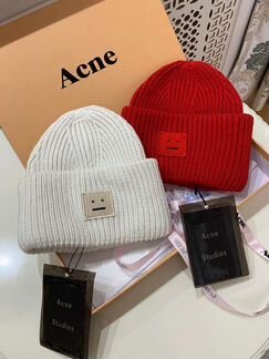 Шапка яркая Acne studios