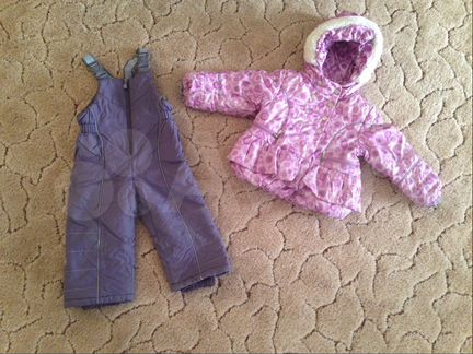 Зимнмй комбинезон для девочки Шалуны