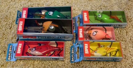 Воблер Rapala Angry Birds DT Green Bird DT10