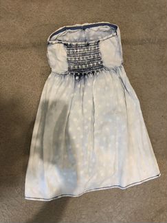 Джинсовое платье