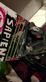 Сноуборд Sapient PNB1 +крепления Flow