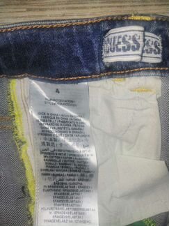 Девочка джинсы guess
