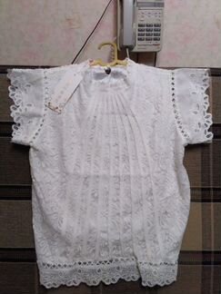 Блузки нарядные кружевные новые