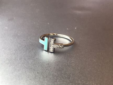 Кольцо Тифани Wire