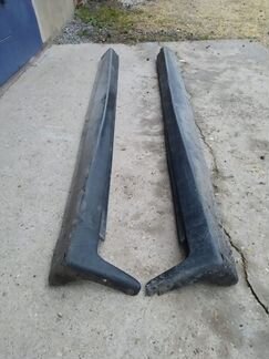 Накладки на пороги Mitsubishi Galant 8