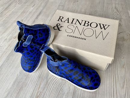 Ботинки брендовые леопардовые