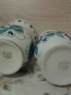 Ваза для цветов Гжель