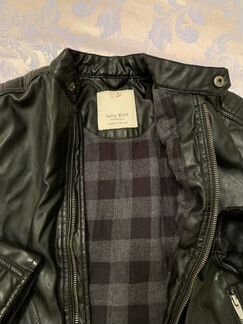 Кожаная куртка Zara