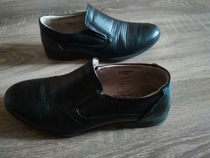 Ботинки черные для школьника 32 размер