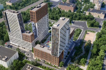 2-к квартира, 60.9 м², 3/26 эт.
