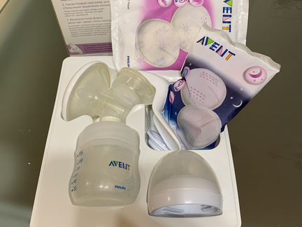 Молокоотсос ручной philips avent