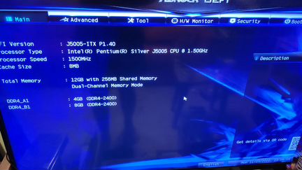 Неттоп на основе ASRock J5005-ITX