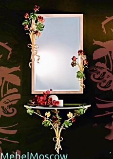 Консоли,зеркала,полки. Образцы. International Rose