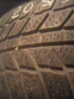 Шины 205/55r16 Липучка б/у, 2шт