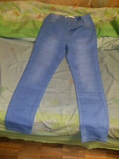 Джинсы Modis skinny голубые размер 29/32 новые