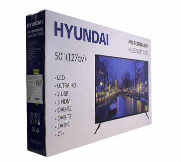 ЖК-телевизор hyundai 4К 50