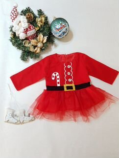 Новое новогоднее платье-Санты