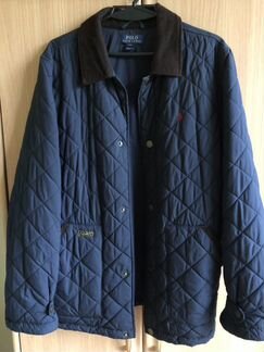 Куртка синяя стеганая Polo Ralph Lauren