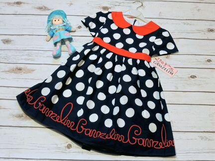 Платье в горошек