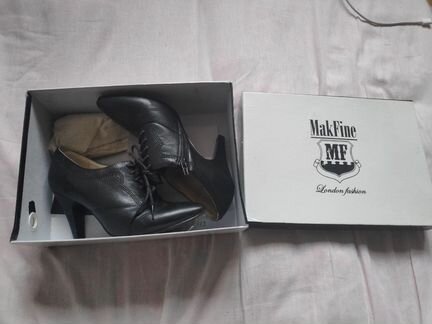 Ботильоны кожа