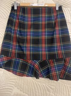 Юбка zara в клетку