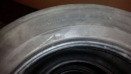 Шины 285/60 R18 116V 