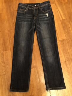 Джинсы утеплённые 134р