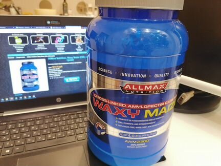 AllMax Nutrition, Waxy Maize 2300 2кг Амилопектин