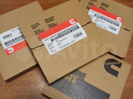 Кольца поршневые Газель Cummins 2.8