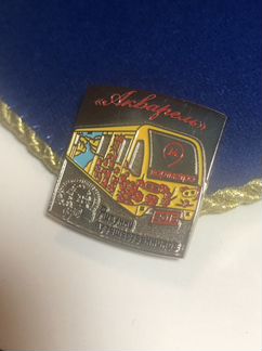 Знак метро, Акварель, 2015г