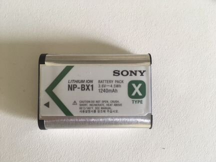 Аккумулятор Sony np-bx1 родной из камеры