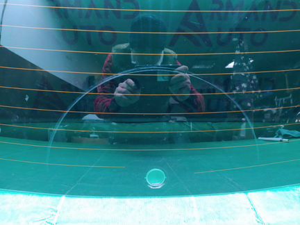 Стекло двери багажника заднее Kia Sorento 2 2009