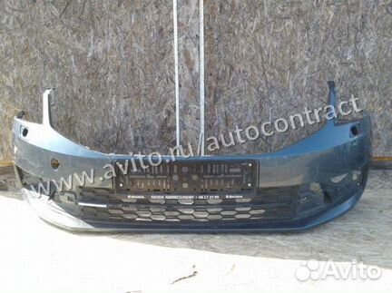 Бу передний бампер Шкода Октавия А7