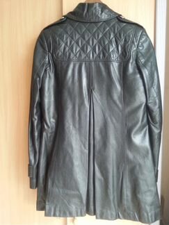 Кожаный плащ