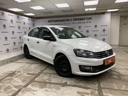 Volkswagen Polo 1.6 МТ, 2016, 126 000 км
