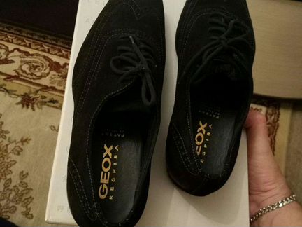 Geox туфли из натурального нубука