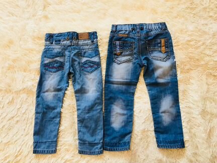 Рваные джинсы 98 см и 105 см