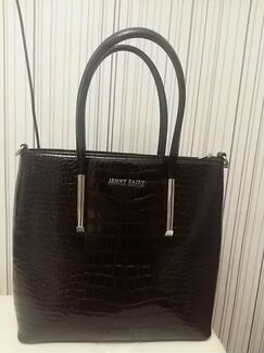 Сумка черная jenni fairy (лак) новая