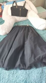 Комплект юбка Befree сетка + топ для выпускного
