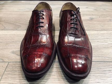Оксфорды крокодиловые gucci kiton Tom Ford оригина