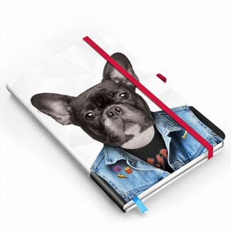 Блокнот Go Wild Dog A5 от компании Mustard новый