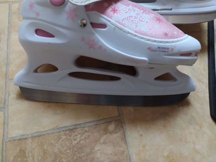 Коньки для девочки, размер 30-33