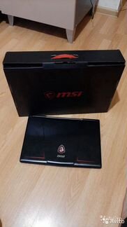 MSI Gp63, игровой ноутбук i7 8750H+6gb GTX1060+SSD